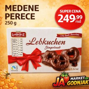 LAMBERTZ MEDENE PERECE SA ČOKOLADOM 250gr
